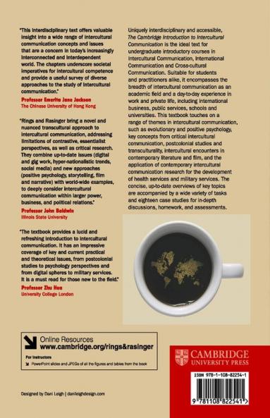 The Cambridge Introduction to Intercultural Communication