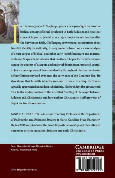 The Idea of Israel in Second Temple Judaism