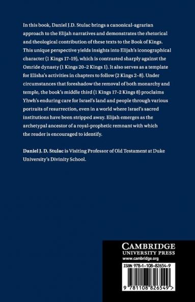 Life Land and Elijah in the Book of Kings