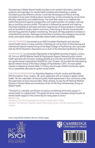 Volunteering in Global Mental Health