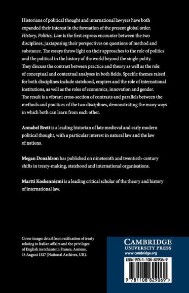 History Politics Law