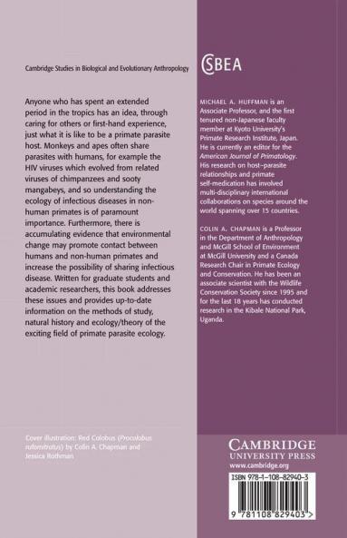 Primate Parasite Ecology