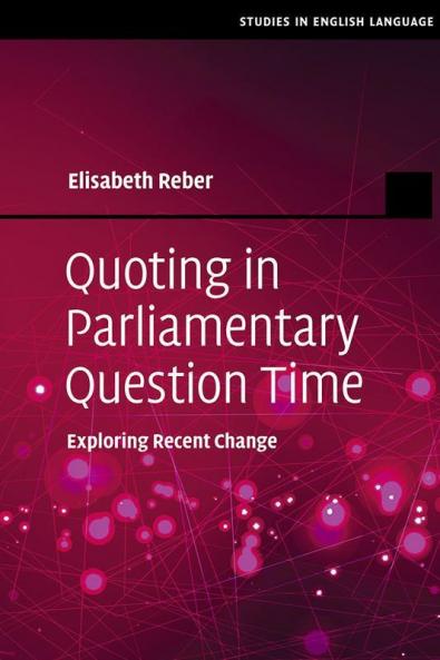 Quoting in Parliamentary Question Time