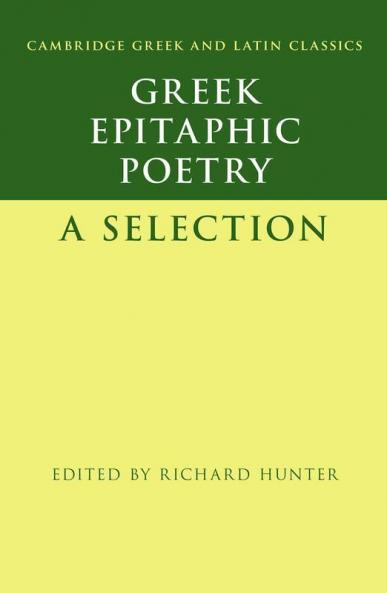 Greek Epitaphic Poetry