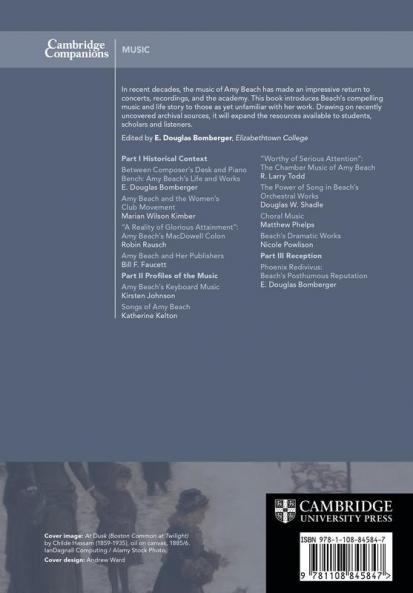 The Cambridge Companion to Amy Beach