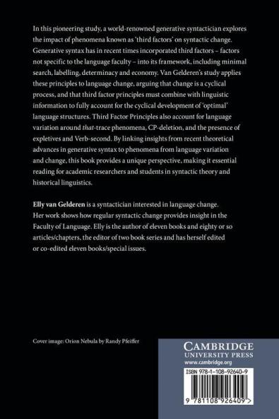Third Factors in Language Variation and Change