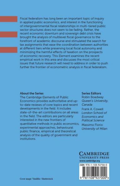 Empirical Fiscal Federalism