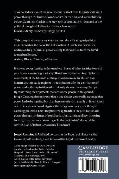 Conciliarism Humanism and Law