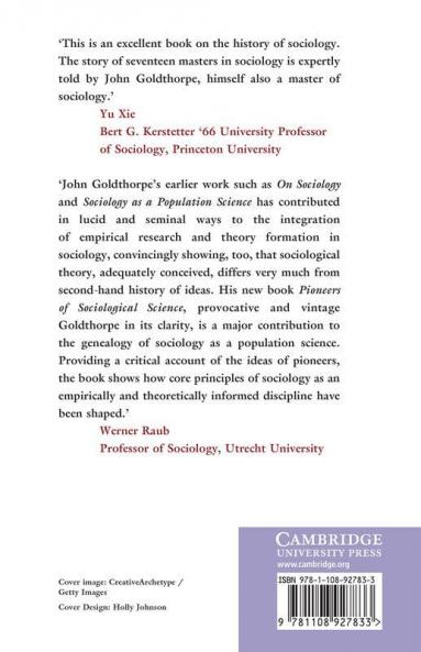 Pioneers of Sociological Science