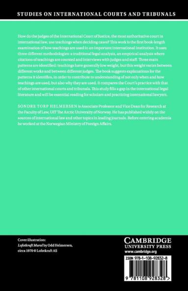 The Application of Teachings by the International Court of Justice