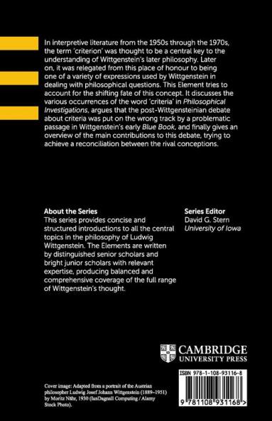 Wittgenstein on Criteria and Practices