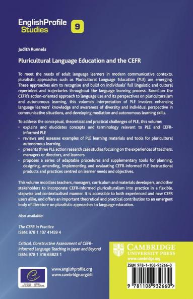 Pluricultural Language Education and the CEFR