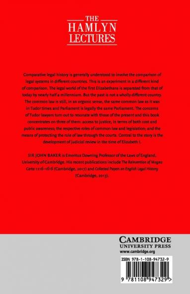 English Law Under Two Elizabeths