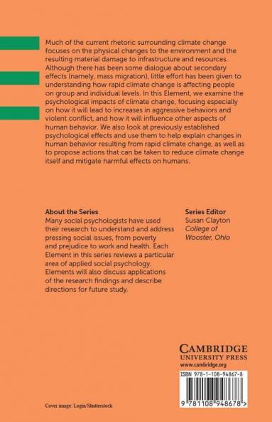 Climate Change and Human Behavior
