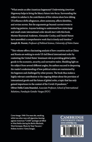 Undermining American Hegemony