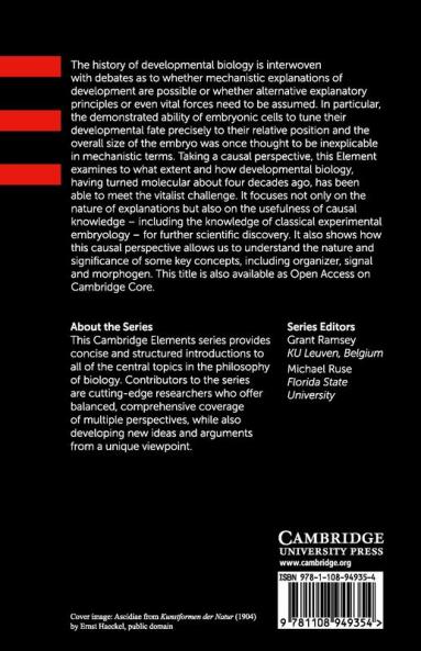 Philosophy of Developmental Biology