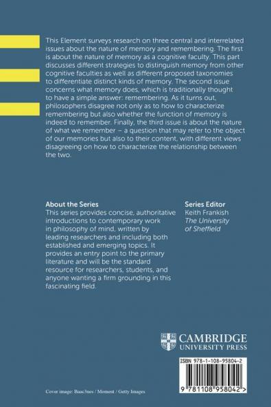 Memory and Remembering