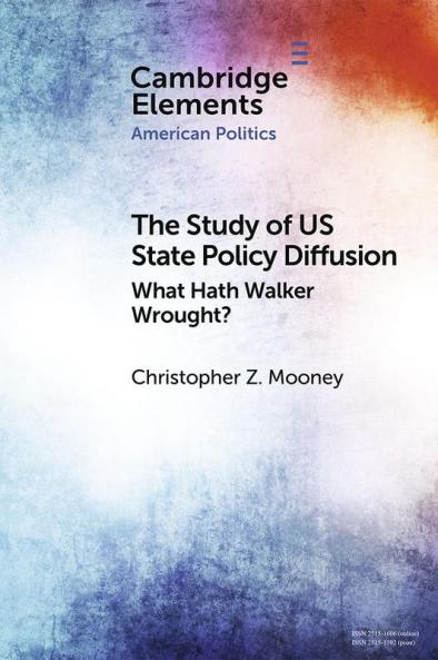 The Study of US State Policy Diffusion
