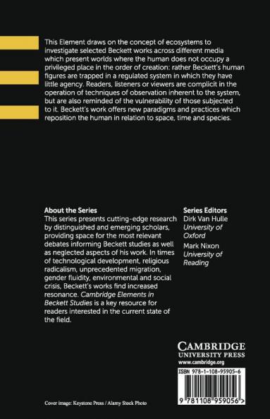 Beckett's Intermedial Ecosystems