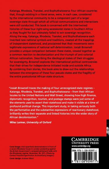 Struggles for Self-Determination