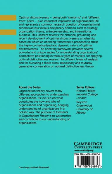 Optimal Distinctiveness