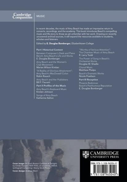 The Cambridge Companion to Amy Beach