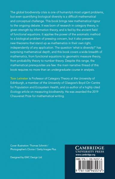 Entropy and Diversity