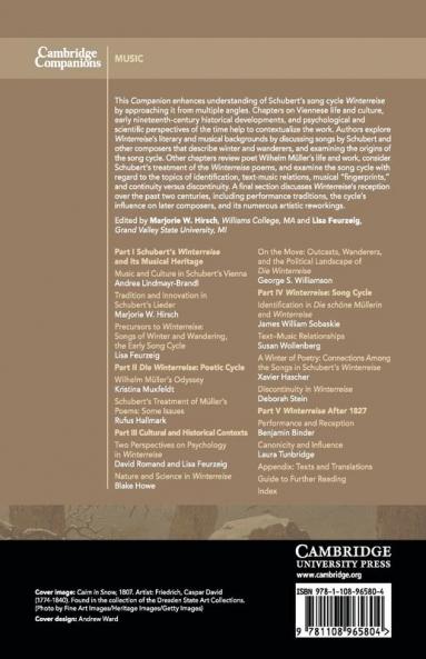 The Cambridge Companion to Schubert's 'Winterreise'