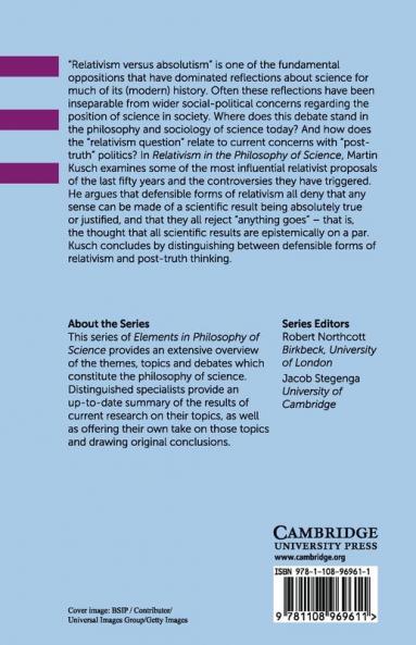 Relativism in the Philosophy of Science