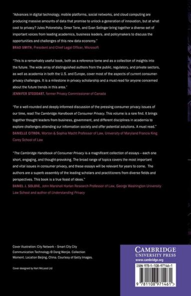The Cambridge Handbook of Consumer Privacy