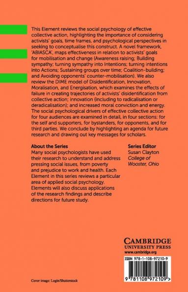 The Psychology of Effective Activism