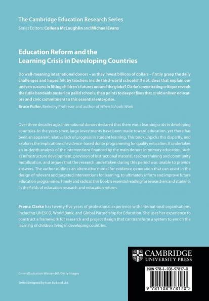 Education Reform and the Learning Crisis in Developing Countries