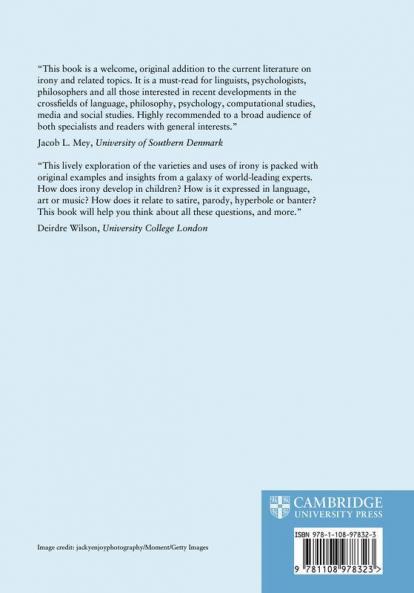 The Cambridge Handbook of Irony and Thought