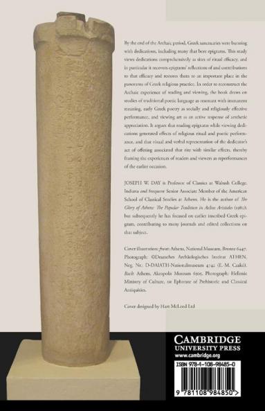 Archaic Greek Epigram and Dedication