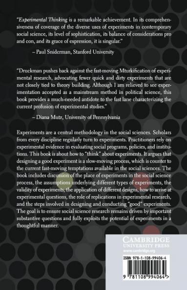 Experimental Thinking