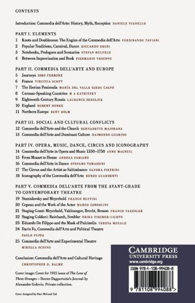 Commedia dell'Arte in Context