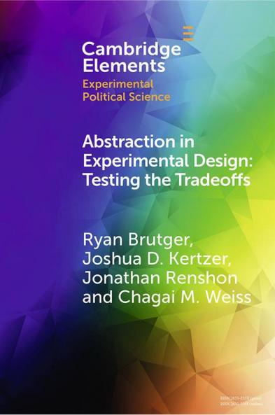 Abstraction in Experimental Design