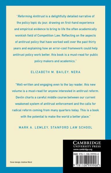 Reforming Antitrust