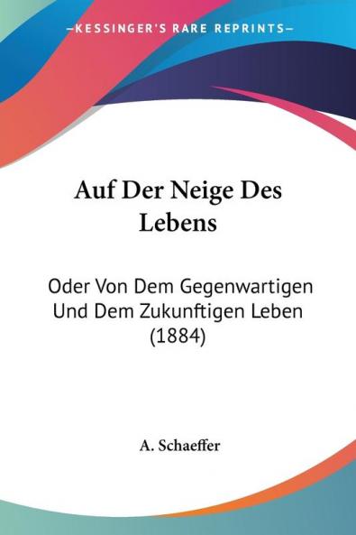 Auf Der Neige Des Lebens