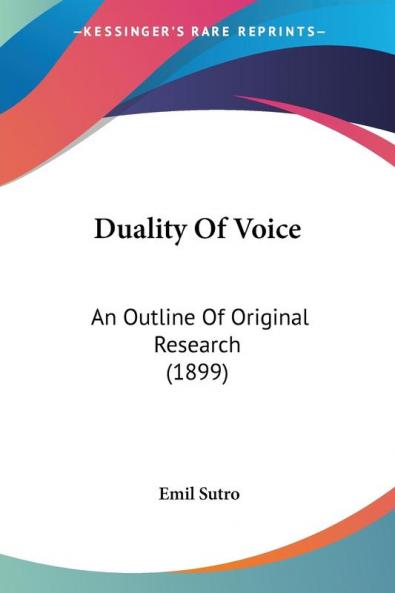 Duality Of Voice