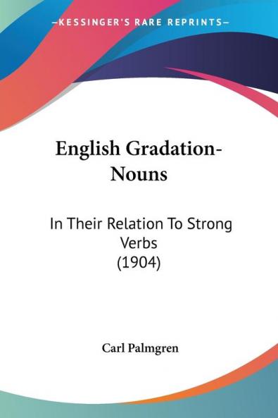 English Gradation-Nouns