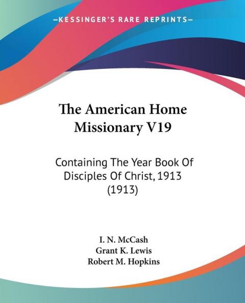 The American Home Missionary V19