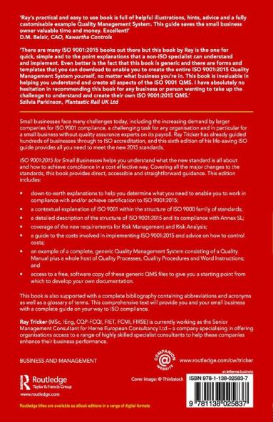 ISO 9001:2015 for Small Businesses
