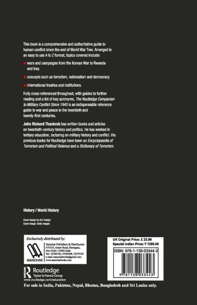 Routledge Companion to Military Conflict since 1945