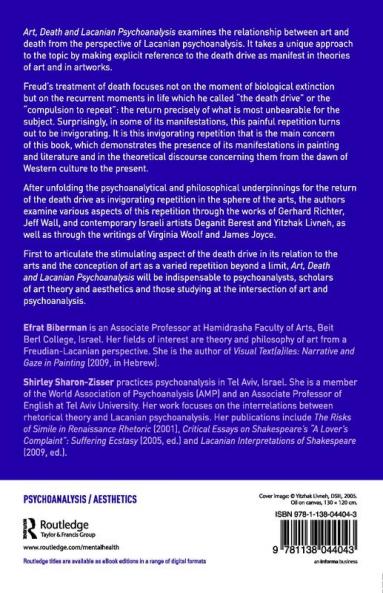 Art Death and Lacanian Psychoanalysis