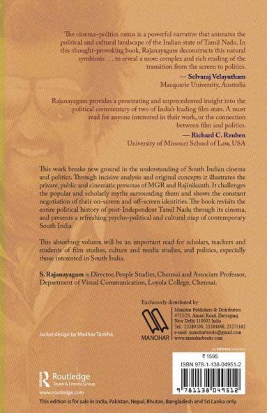 Popular Cinema and Politics in South India