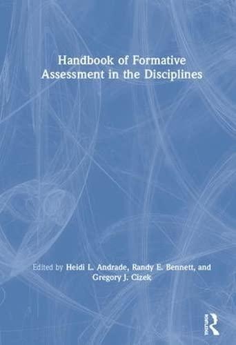 Handbook of Formative Assessment in the Disciplines