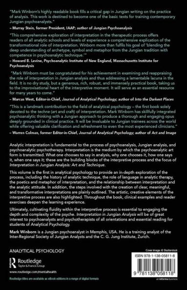 Interpretation in Jungian Analysis