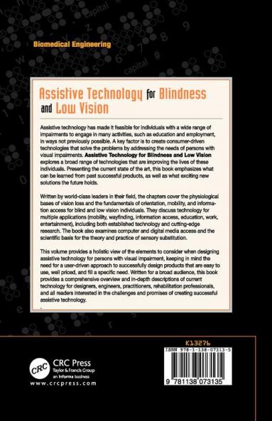 Assistive Technology for Blindness and Low Vision