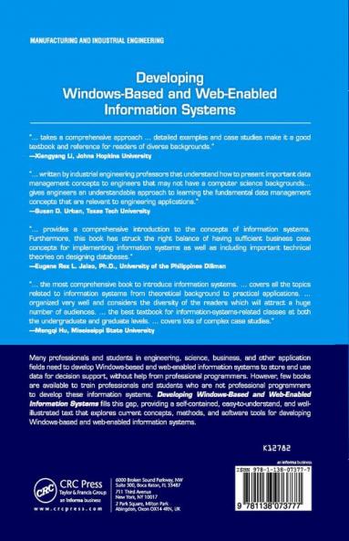Developing Windows-Based and Web-Enabled Information Systems